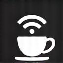 Wifi and Coffee Cup Icon